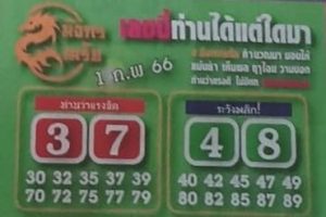 หวยมังกรเมรัย 1-2-66