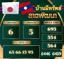 หวยลาว หวยลาว2ตัว 04-1-66