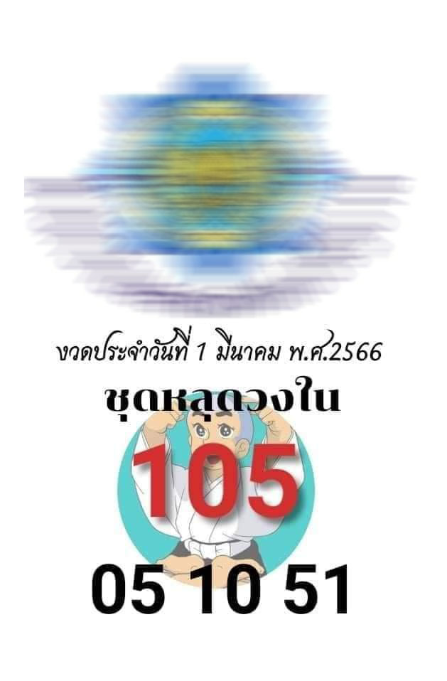 เลขหลุดวงใน 1-3-66