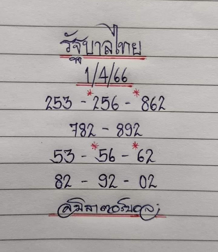เลขมิสเตอร์บอล 1-4-66