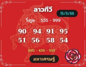 หวยลาวงวดนี้ 15-05-2566