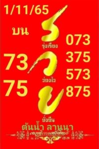 หวยต้นน้ำลานนา 1-7-66