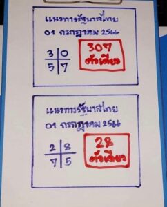 หวยเฮียนัน 1-7-66