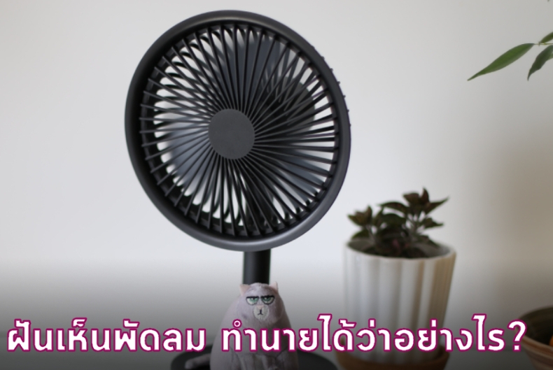 ฝันเห็นพัดลม 2566