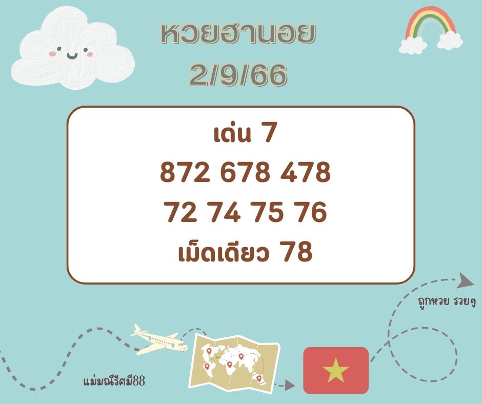 หวยฮานอย 2-9-66