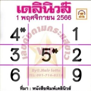 หวยเดลินิวส์ 1-11-66