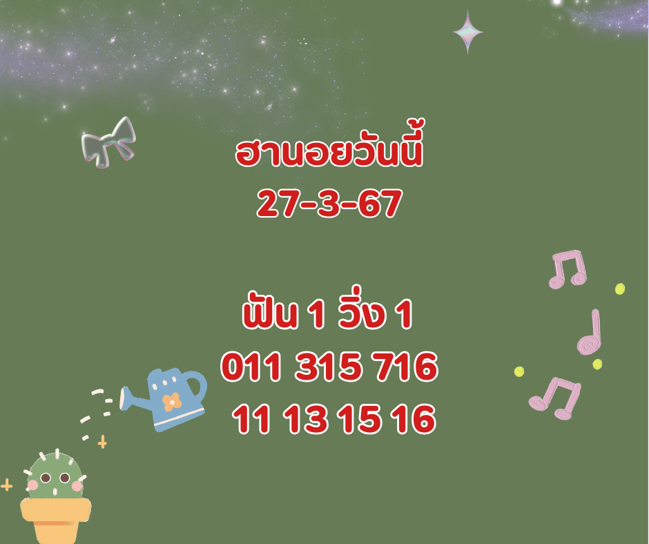 ฮานอยวันนี้ 27-3-67